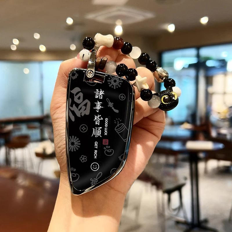 2025款宝马3系钥匙套男士2024款325i女320Li运动耀夜330li车壳扣