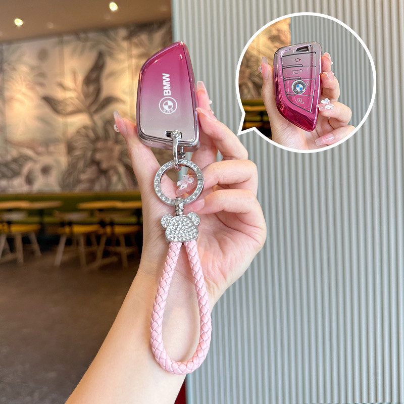 2026款宝马i3车钥匙套女专用eDrive35L运动耀夜套装40L扣保护壳包