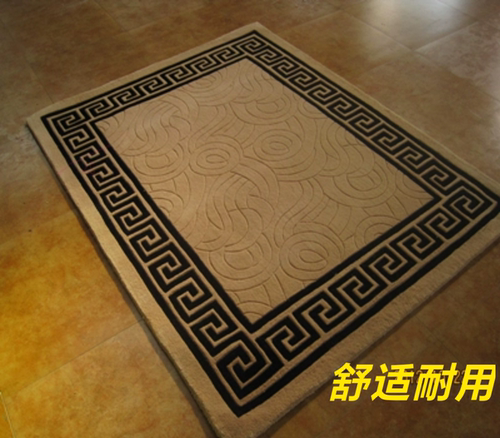 客厅卧室地毯羊毛手工加厚新中式