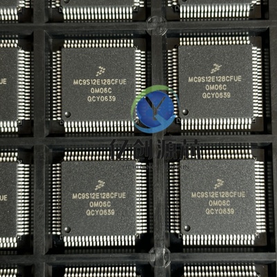 全新原装进口正品微控制器 MC9S12E128CFUE QFP80 FREESCALE直拍