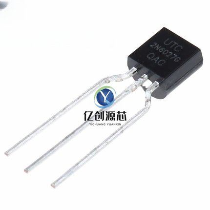 2N6027G 2N6027 TO-92 可编程单结晶体管 可控硅 全新原装正品