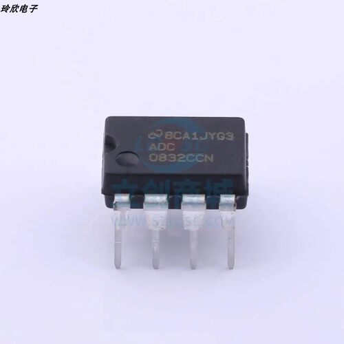 ADC0832CCN ADC0832 双通道8位串行A/D转换器 直插DIP-8