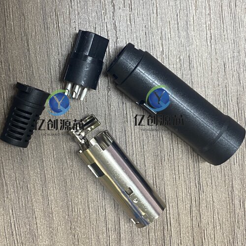 KPJX-CM-4S KPJX-CM-3S 母座插头 4P 直流电源连接器全新原装直拍
