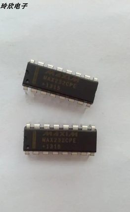 全新进口原装 MAX232EPE MAX232CPE DIP16 直插 RS-232接口IC直拍