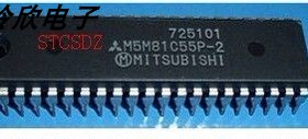 M5M81C55P-2 DIP40全新现货2048位CMOS静态的I/O端口和定时器RAM