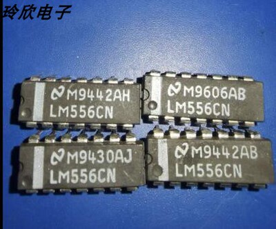 原装拆机 国半 NS 时钟IC LM556CN LM556C LM556 DIP-14
