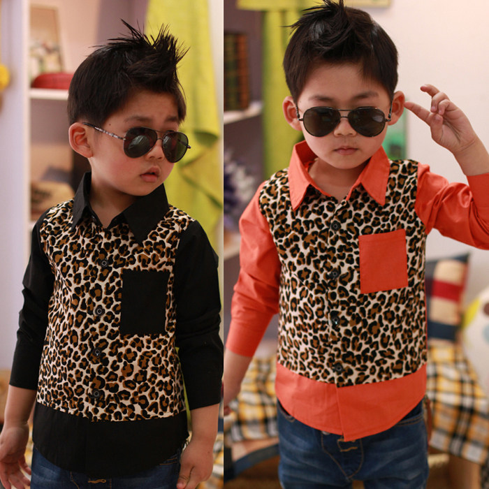 Chemise garcon à manche longue - Ref 2078182 Image 1