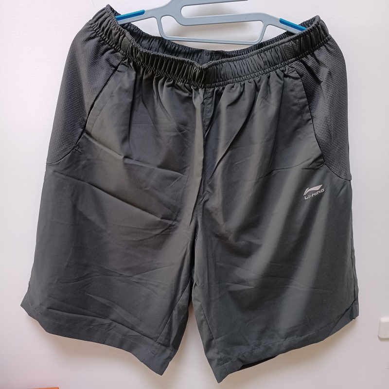 李宁运动短裤速干有内衬