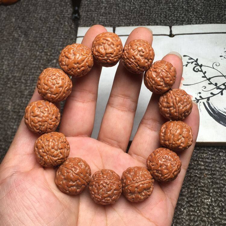 龙鳞纹金刚菩提手串男女款大草莓满肉大金刚文玩佛珠手串手持念珠