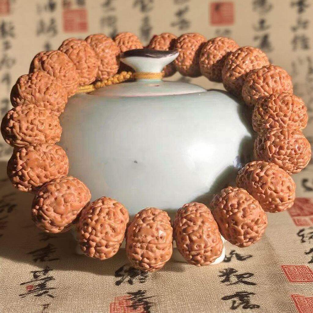 9瓣款精品大金刚菩提手串男士8九瓣飞碟矮桩男女士菩提子念珠文玩