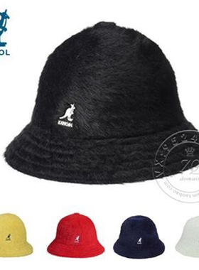 Kangol  Furgora Casual袋鼠秋冬兔毛圆顶毛绒茸渔夫帽盆帽男女