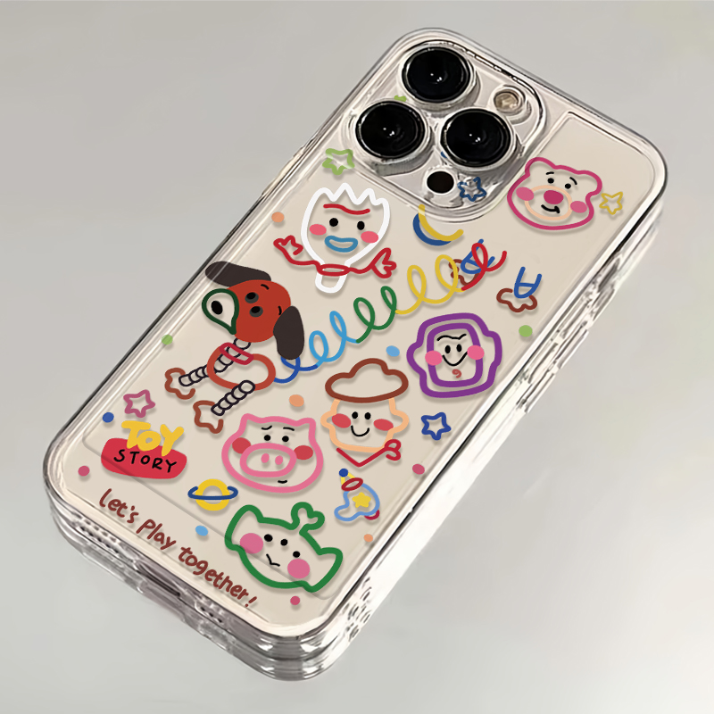 Apple适用苹果131415卡通手机壳