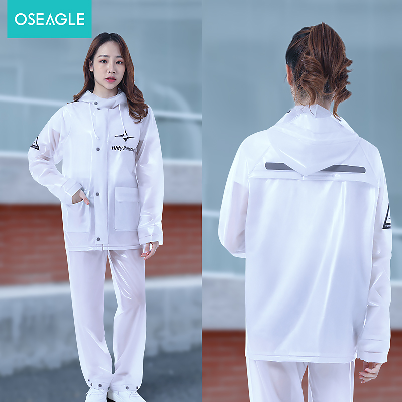 防暴雨成人时尚分体雨衣