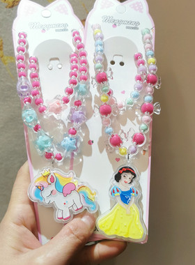 手链发光儿童生日礼物独角兽项链