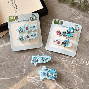 可爱小丑鱼人鱼汉顿头饰三丽鸥正版发夹少女刘海碎发边夹儿童发卡