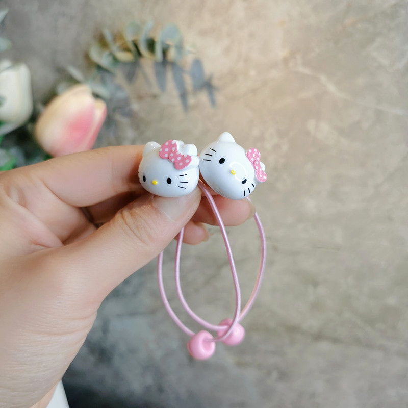 凯蒂猫儿童日系女双头皮筋发饰品