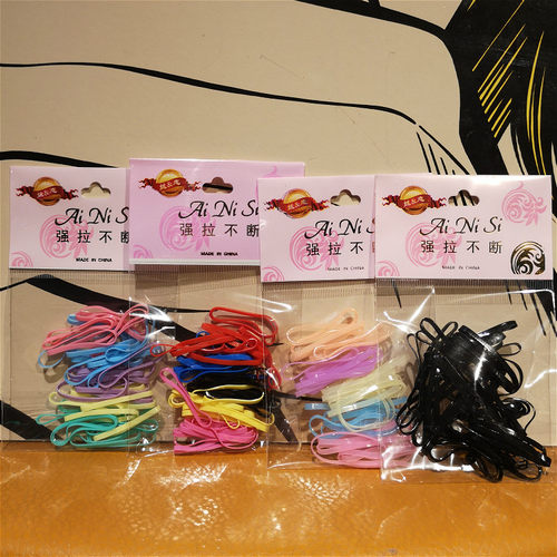韩版头绳强拉不断儿童饰品牛皮筋