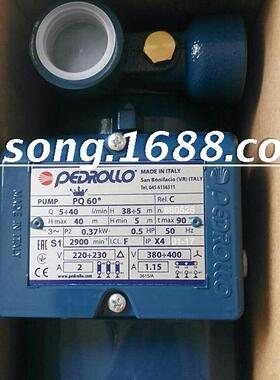意大利PEDROLLO佩德罗 PKS60水泵 PQ60 PQM60油泵