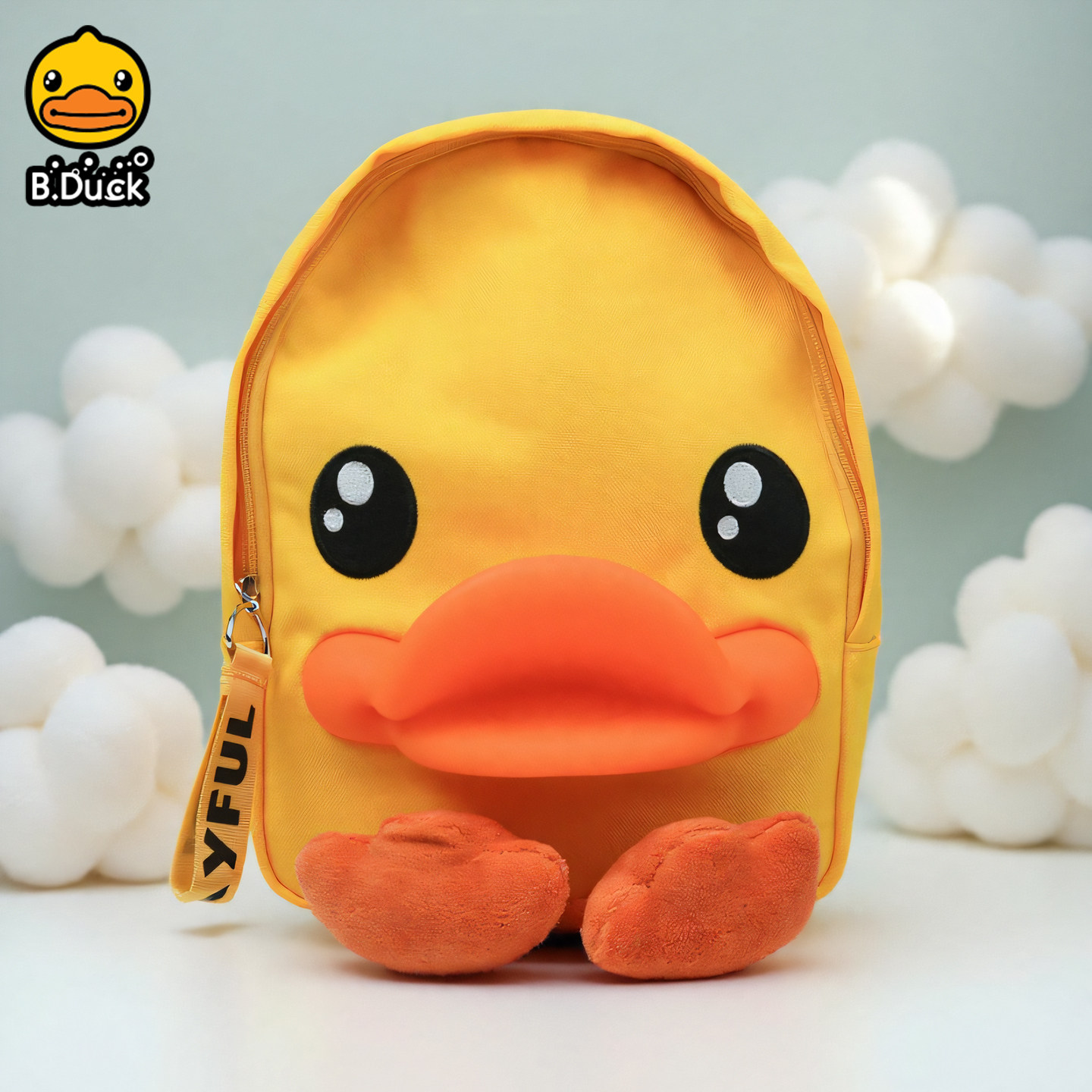 香港B.Duck小黄鸭儿童背包可爱卡通幼儿园双肩包外出书包男女宝宝
