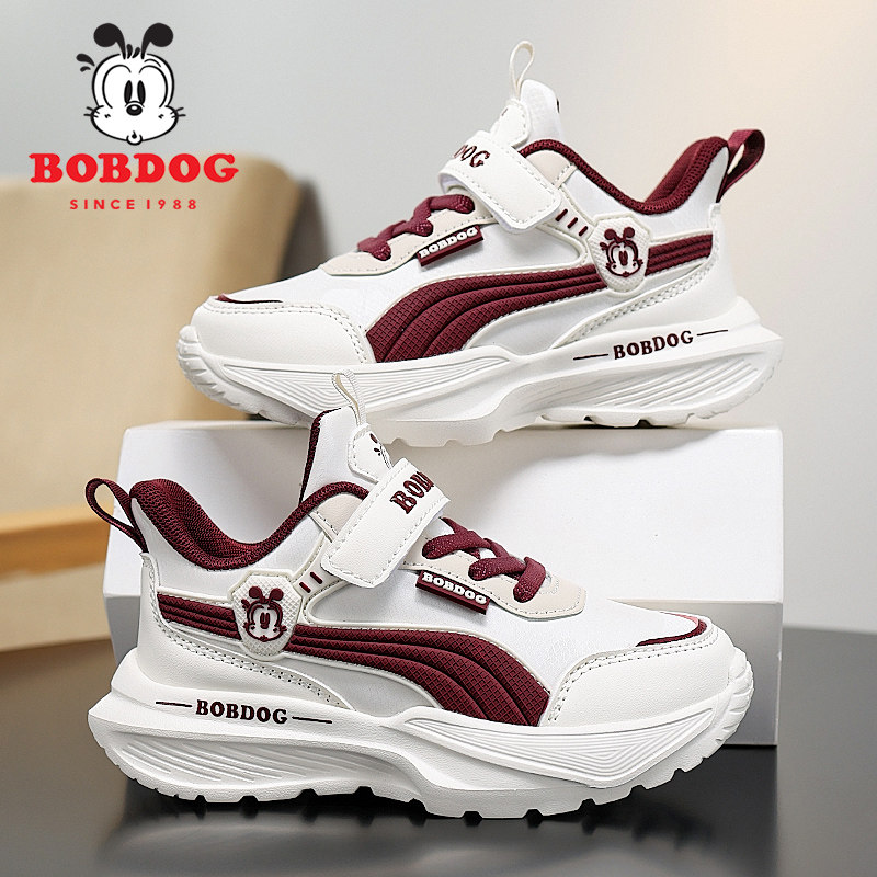 巴布豆童鞋男童鞋儿童运动鞋2025新款皮面防水跑步鞋男孩鞋子秋季,童鞋/婴儿鞋/亲子鞋,运动鞋,淘宝优惠券,粉丝福利购,淘宝优惠卷