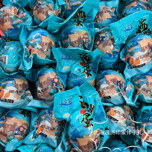 广西北海烤海鸭蛋王金掌红树林特产即食咸蛋80克特大多油不咸特产