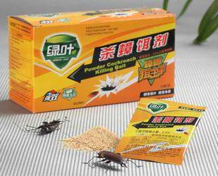 正品绿叶蟑螂药颗粒粉末杀蟑饵剂诱饵灭蟑清德国小强药剂