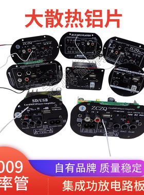 车载低音炮主板12V24V220V小功率功放板4寸5寸6寸8寸10寸音响配件