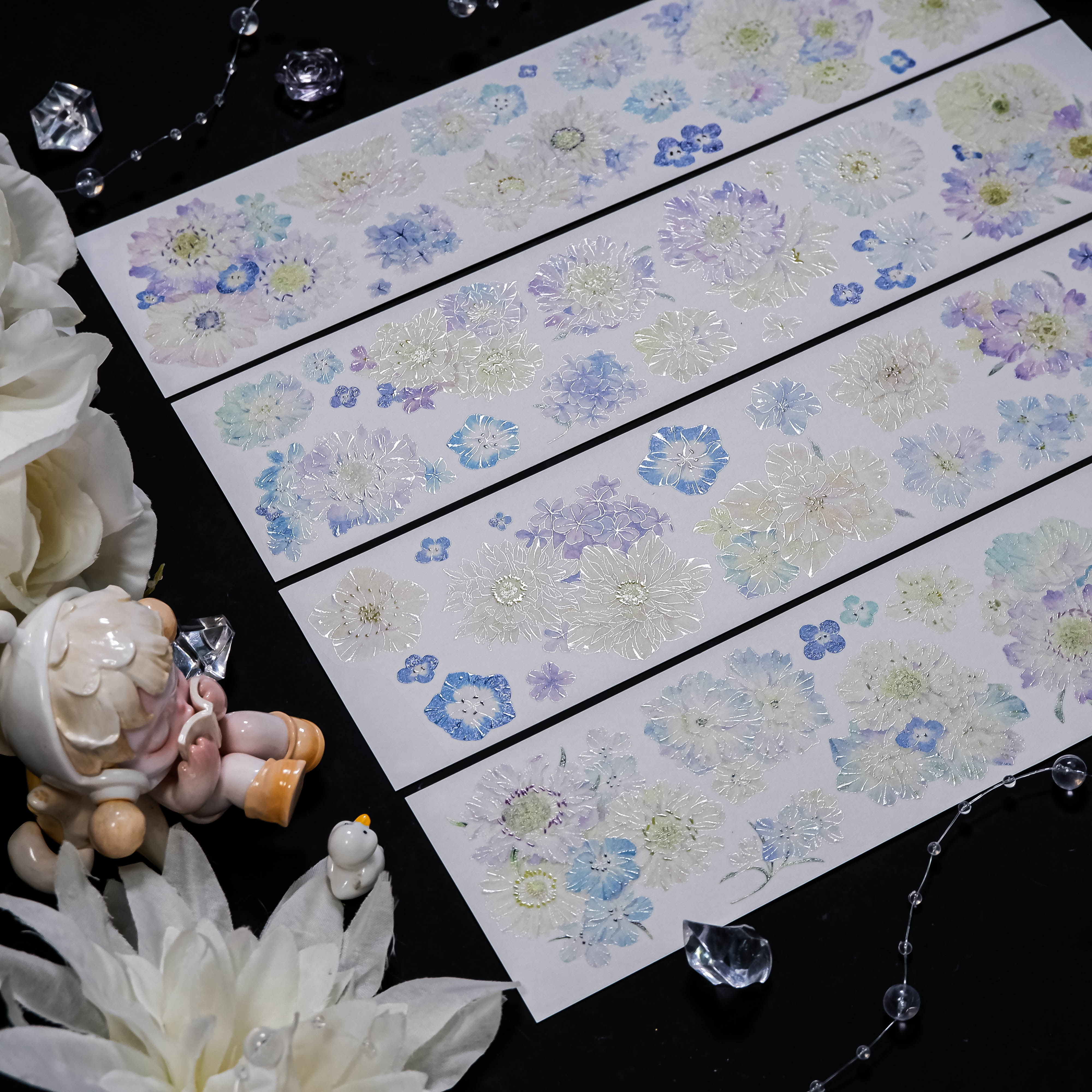 空物馆夏雨晴蓝杰奎琳杜普雷和纸贝壳手帐现货