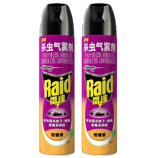 雷达杀虫气雾剂喷雾清新柑橘香味除蟑驱蚊防蚊蟑螂大瓶装官方正品