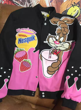 杜戴克2025新款秋装潮时尚休闲棒球服短款夹克女百搭立领外套