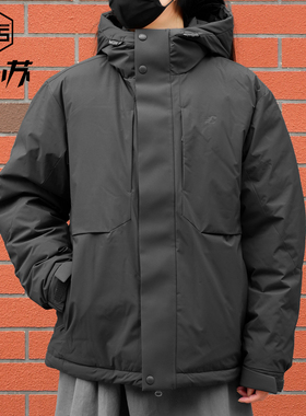 New Balance2025年新款鹅绒连帽羽绒服保暖舒适男款NPF41451-DKG