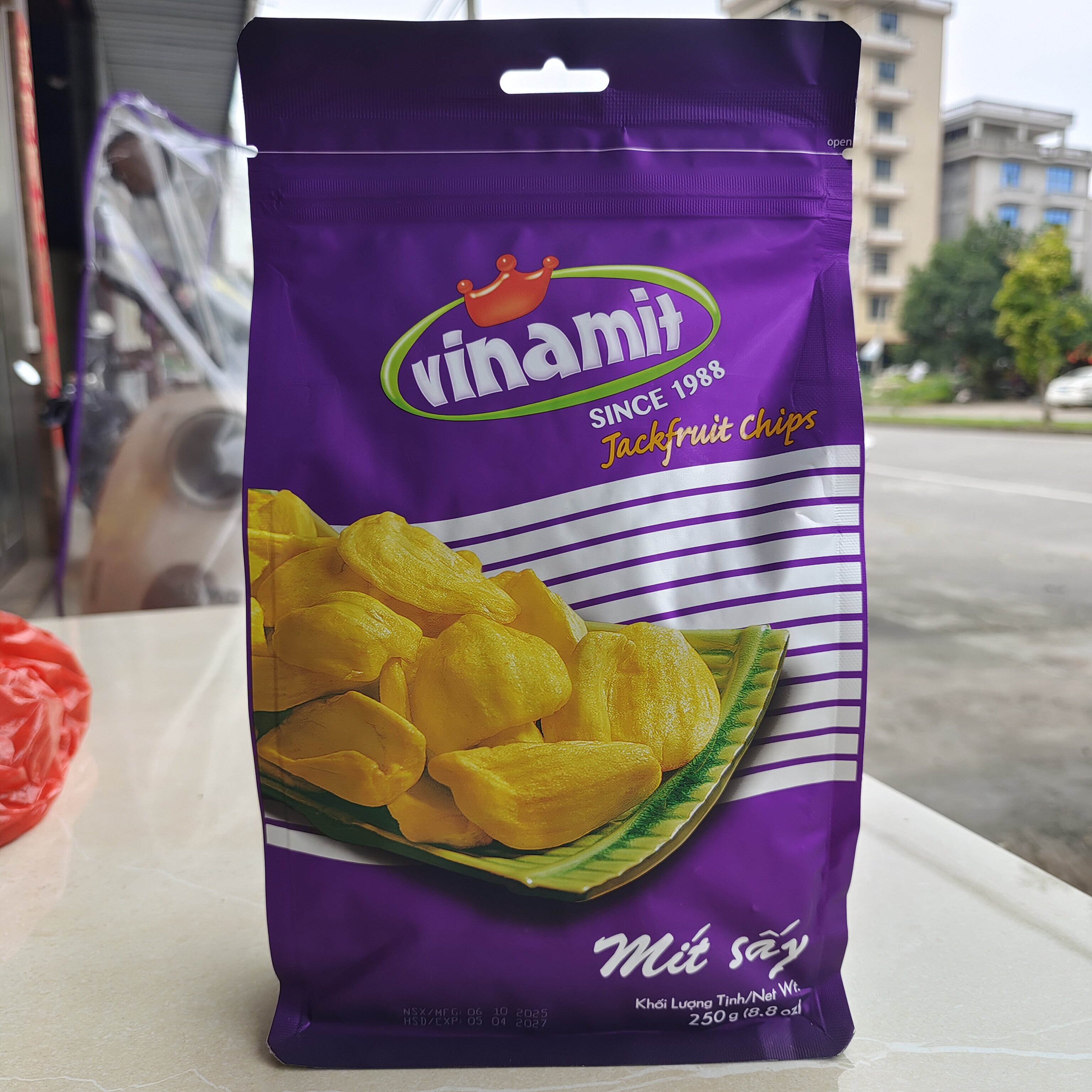越南原装代购vinamit菠萝蜜干综合果干休闲零食小吃水蜜饯果脯