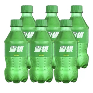雪碧经典300ml小瓶装碳酸饮料汽水无糖雪碧可口可乐系列