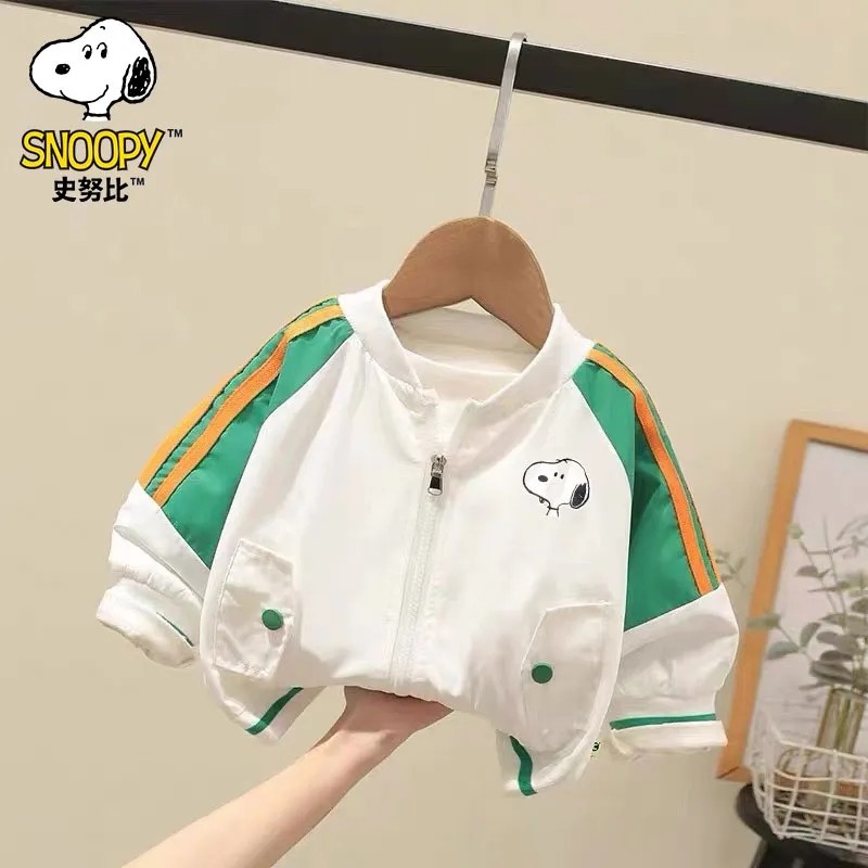 史努比男童女童春秋季新款宽松棒球服夹克衫外套2024宝宝大气潮流,童装/婴儿装/亲子装,夹克/皮衣,淘宝优惠券,粉丝福利购,淘宝优惠卷