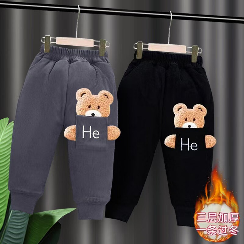 男童棉裤加绒加厚婴秋冬裤子外女宝宝夹棉保暖裤潮休闲裤冬装儿童,童装/婴儿装/亲子装,裤子,淘宝优惠券,粉丝福利购,淘宝优惠卷
