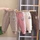 儿童女童百搭保暖裤 小童三层加绒加厚2025神裤 碎花不冻娃秋冬长裤