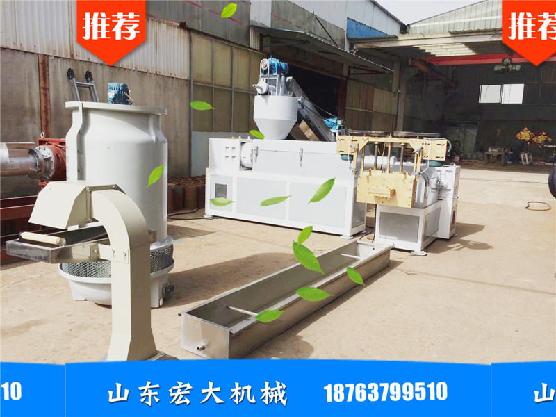 多功能单/双螺杆废料造粒机