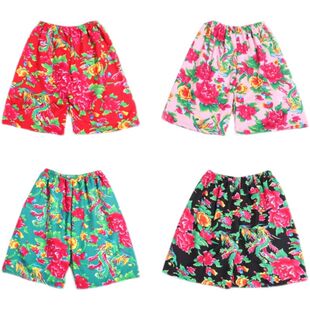 徒手穿裤衩花短裤结婚穿裤子游戏婚礼接亲道具整蛊新伴郎团建活动