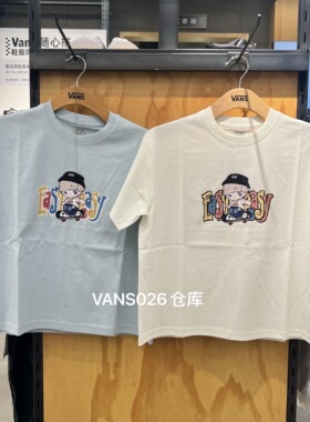 Vans × DIMOO WORLD 联名系列女子休闲短袖T恤VN000ZT6FOA FS8