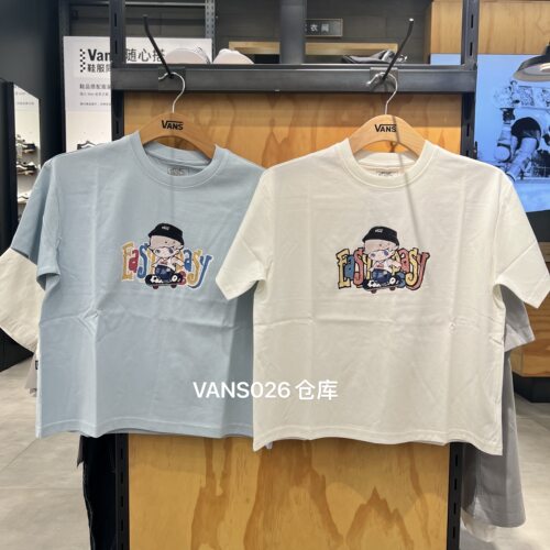 Vans × DIMOO WORLD 联名系列女子休闲短袖T恤VN000ZT6FOA FS8