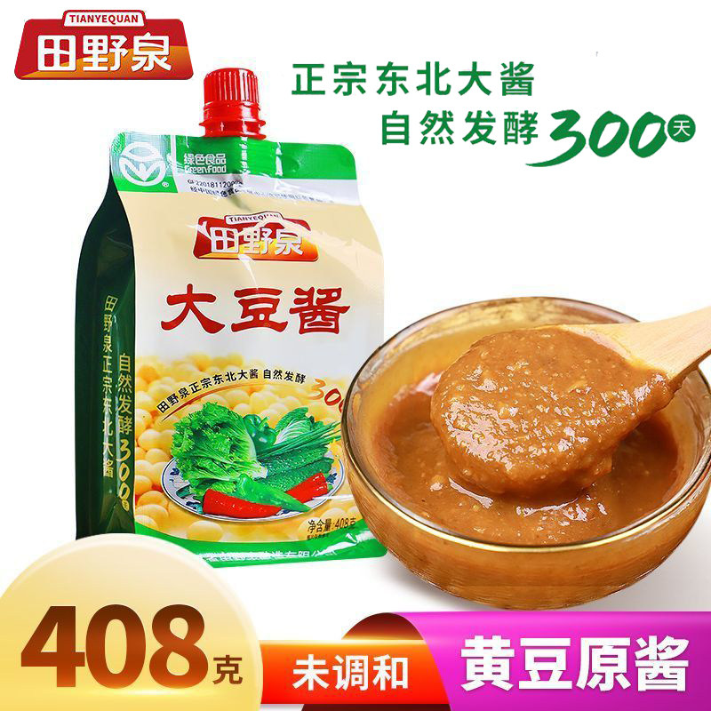 田野泉东北大豆酱408g