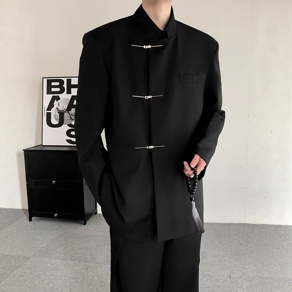 中山装男青年立领西服外套结婚喜服新中式新郎西装礼服成人礼西装,男装,休闲西服,淘宝优惠券,粉丝福利购,淘宝优惠卷