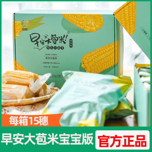 早安大苞米宝宝款140克*15支麦秀年新鲜黄糯玉米甜糯正品旗舰店