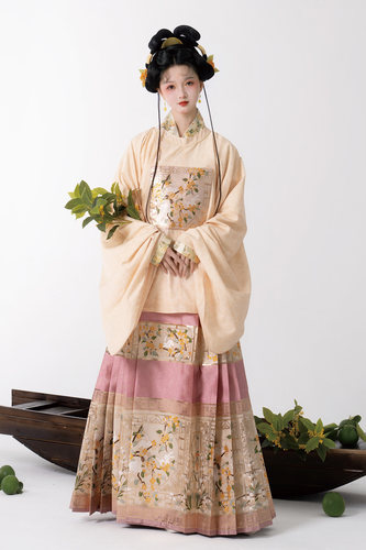 无贰集中秋兔子补服日常明制汉服