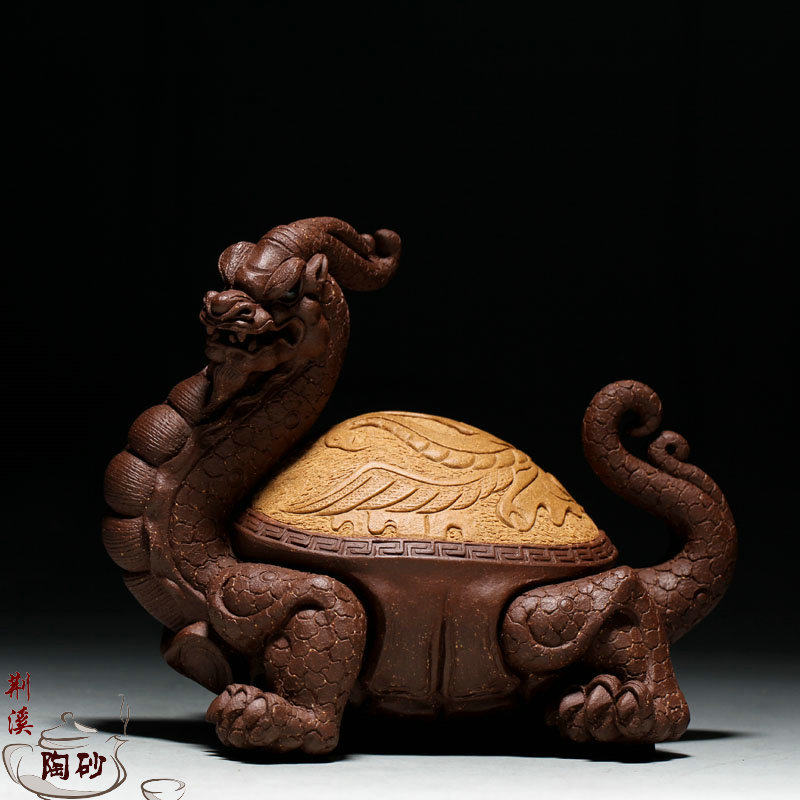 宜兴紫砂雕塑茶宠摆件