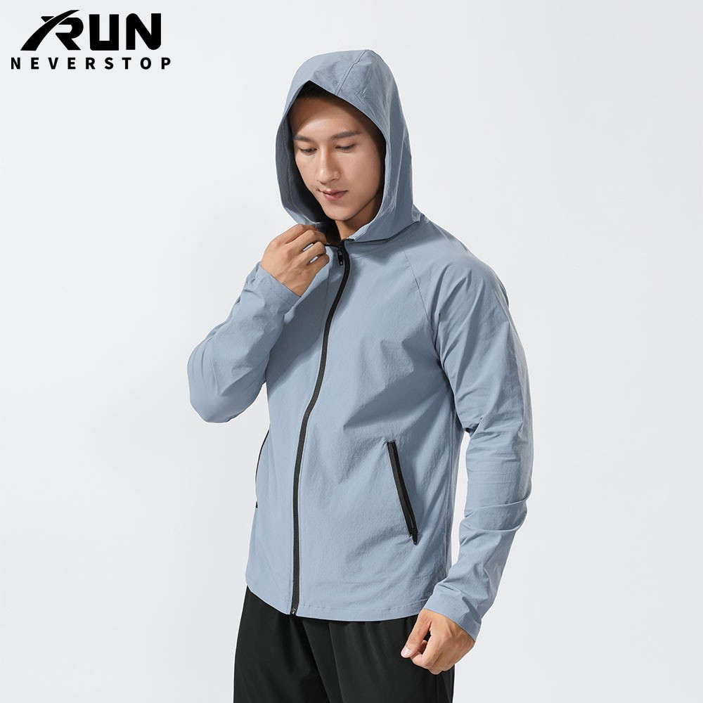 带帽男休闲运动外套男款时尚高级秋季外套百搭潮男休闲装男士