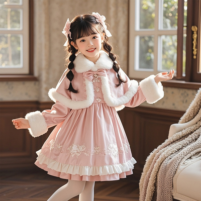 女童连衣裙儿童洋气洛丽塔公主裙