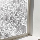 法式 磨砂窗户贴纸透光不透明卫生间防窥膜隐私膜浴室玻璃贴膜窗花