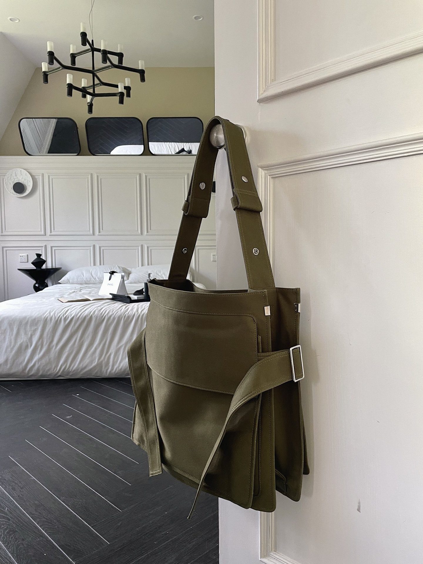 自制重工款战马同款刺绣帆布托特包男女同款风衣托特包,箱包皮具/热销女包/男包,托特包,淘宝优惠券,粉丝福利购,淘宝优惠卷