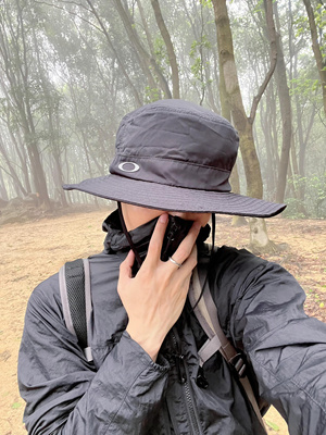 美式复古Oakley渔夫帽户外运动休闲徒步登山渔夫帽男女四季遮阳帽